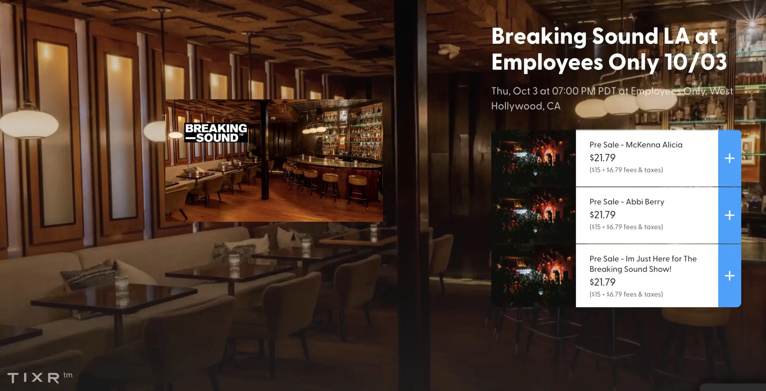 Breaking Sound LA